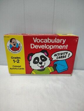 Frank Schaffer Activity Cards Vocabulary Capitalization Punctuation Lot Complete